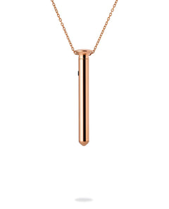 Crave Vesper Mini Vibrator-Halskette – Roségold