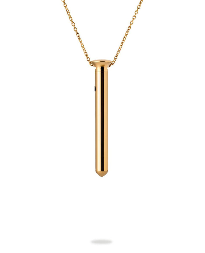 Crave Vesper Mini Vibrator-Halskette 24K Gold