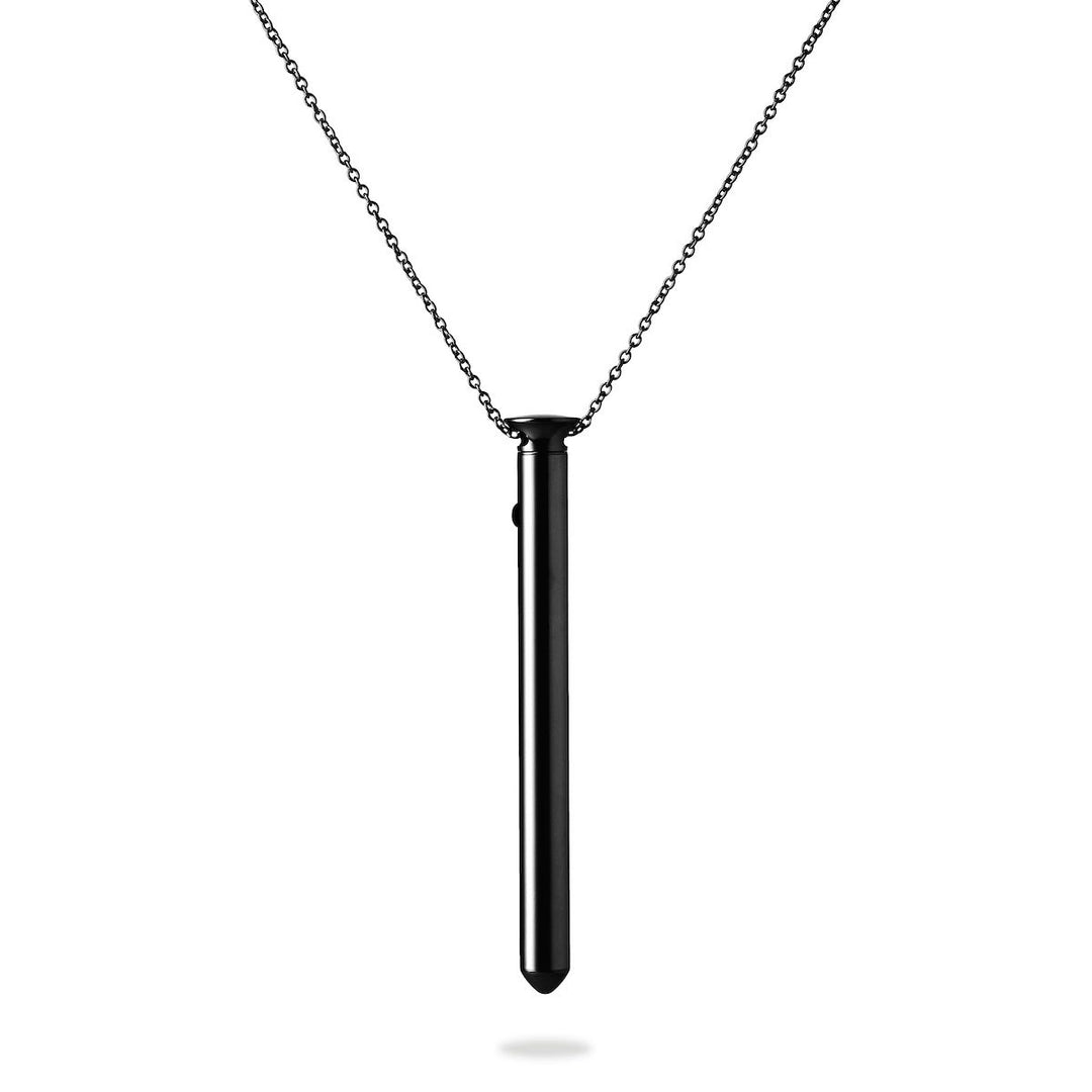 Crave Vesper 2 Vibrator-Halskette Schwarz