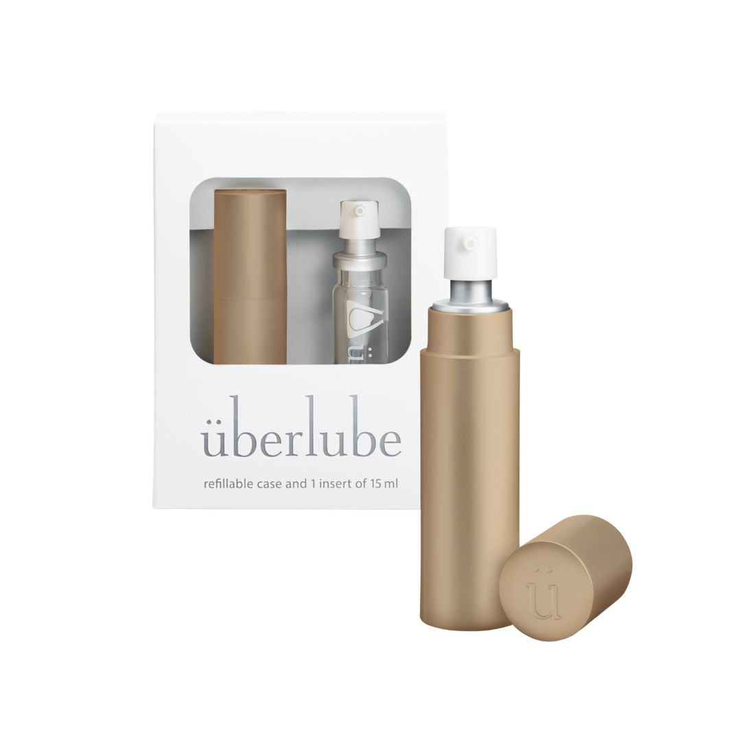 Überlube Good-to-Go Silikon-Gleitgel – Reiseetui mit 15 ml
