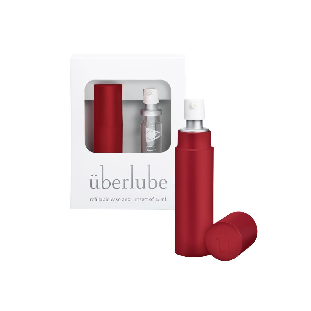 Überlube Good-to-Go Silikon-Gleitgel – Reiseetui mit 15 ml
