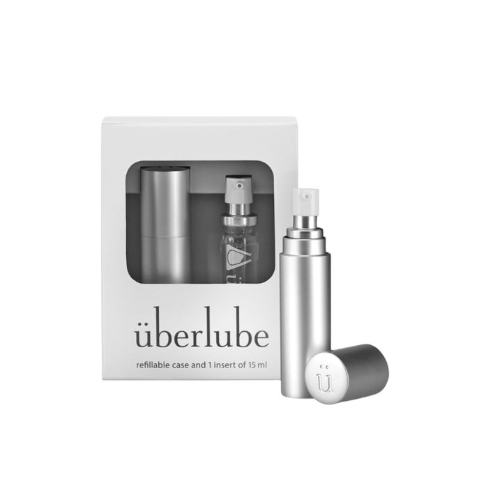 Überlube Good-to-Go Silikon-Gleitgel – Reiseetui mit 15 ml