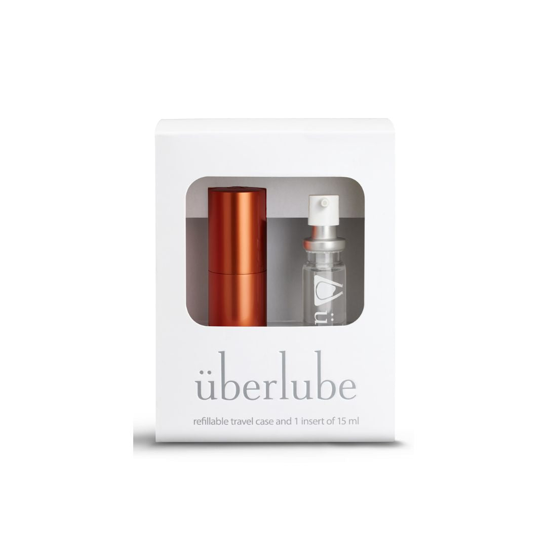 Überlube Good-to-Go Silikon-Gleitgel – Reiseetui mit 15 ml
