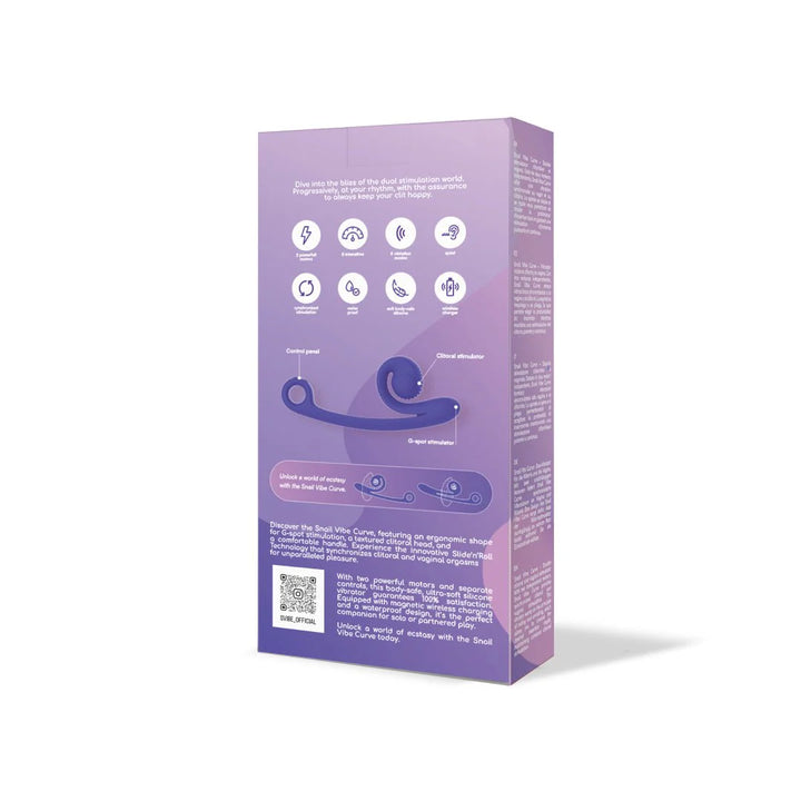 SVibe - Snail Curve Dual-Vibrator lila