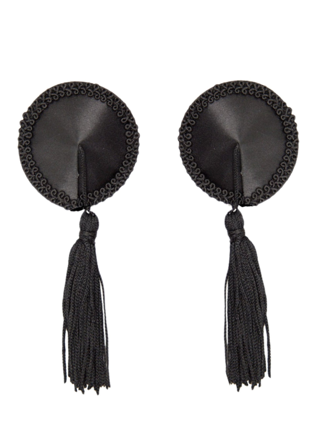 Kinky Diva Satin Nipple Covers w Tassel