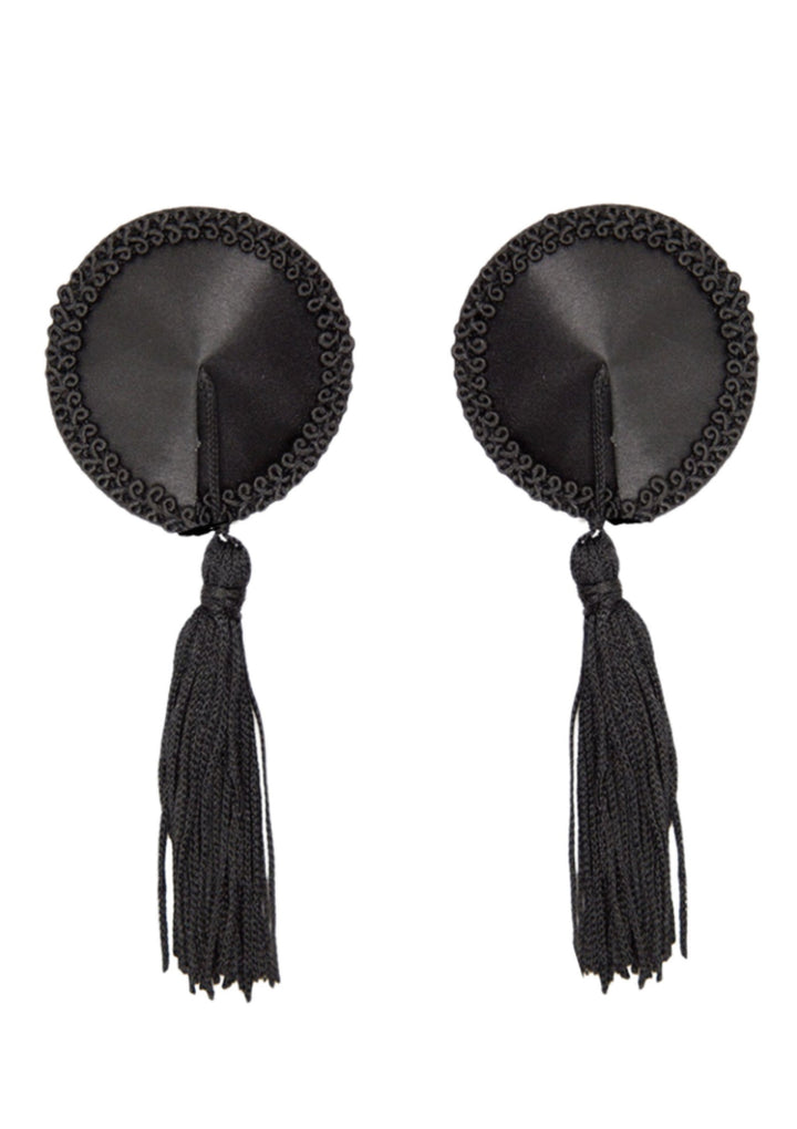 Kinky Diva Satin Nipple Covers w Tassel