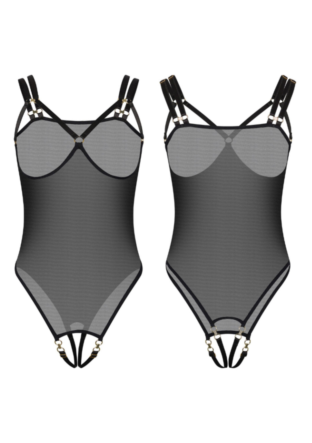 Kinky Diva Piquant Cupless & Crotchless Body 6