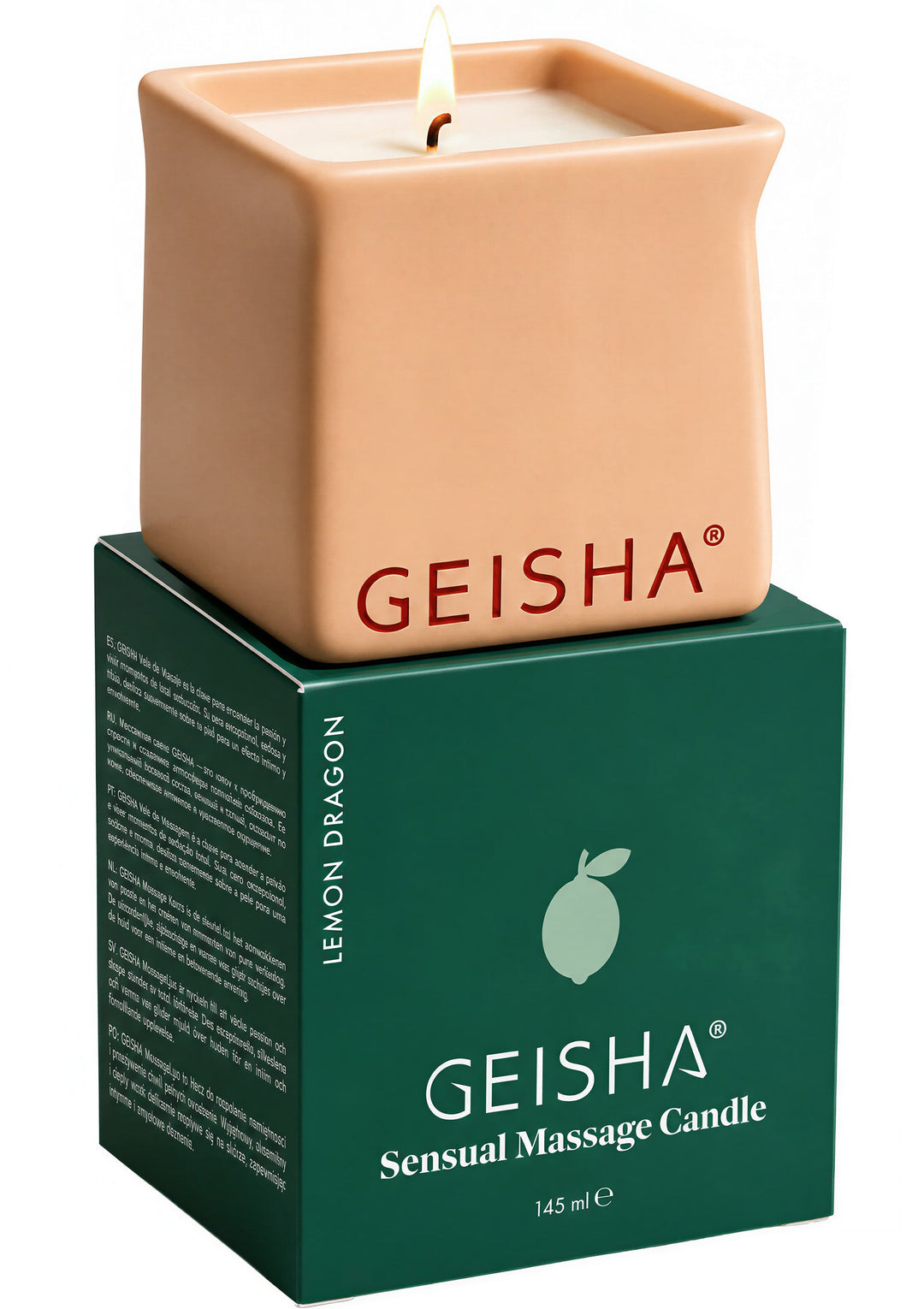 Geisha Sensual Massage Candle 145 ml 2