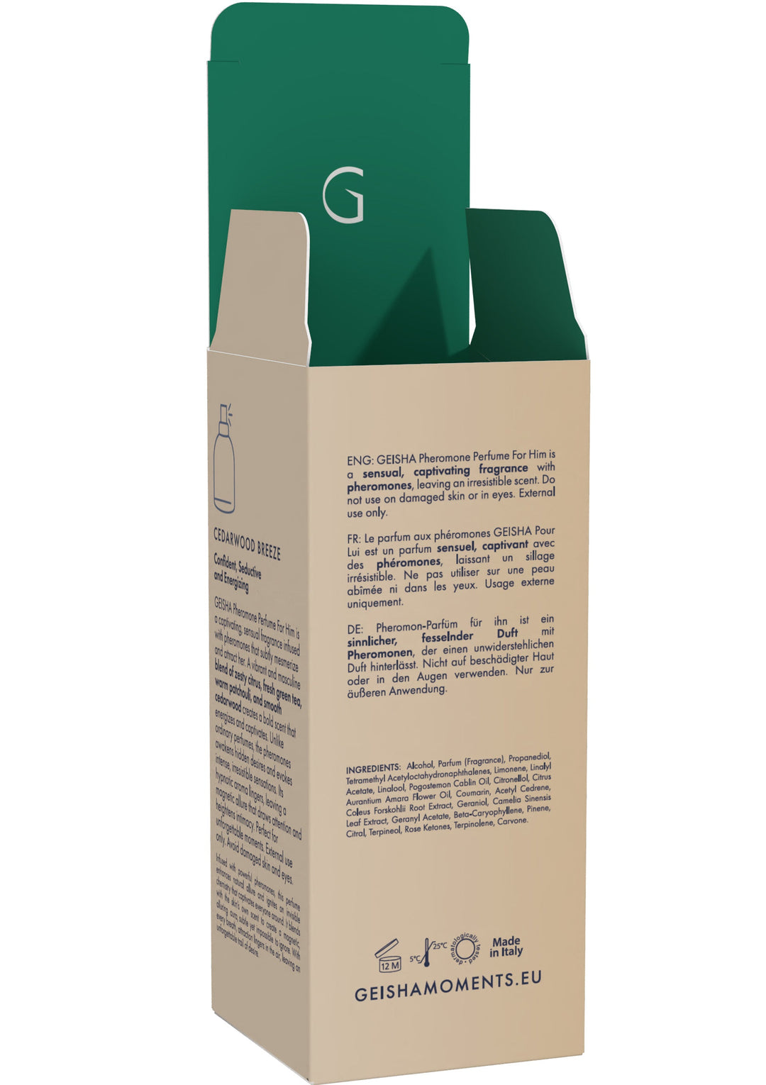 Geisha Pheromone Perfume For Him 50 ml 3
