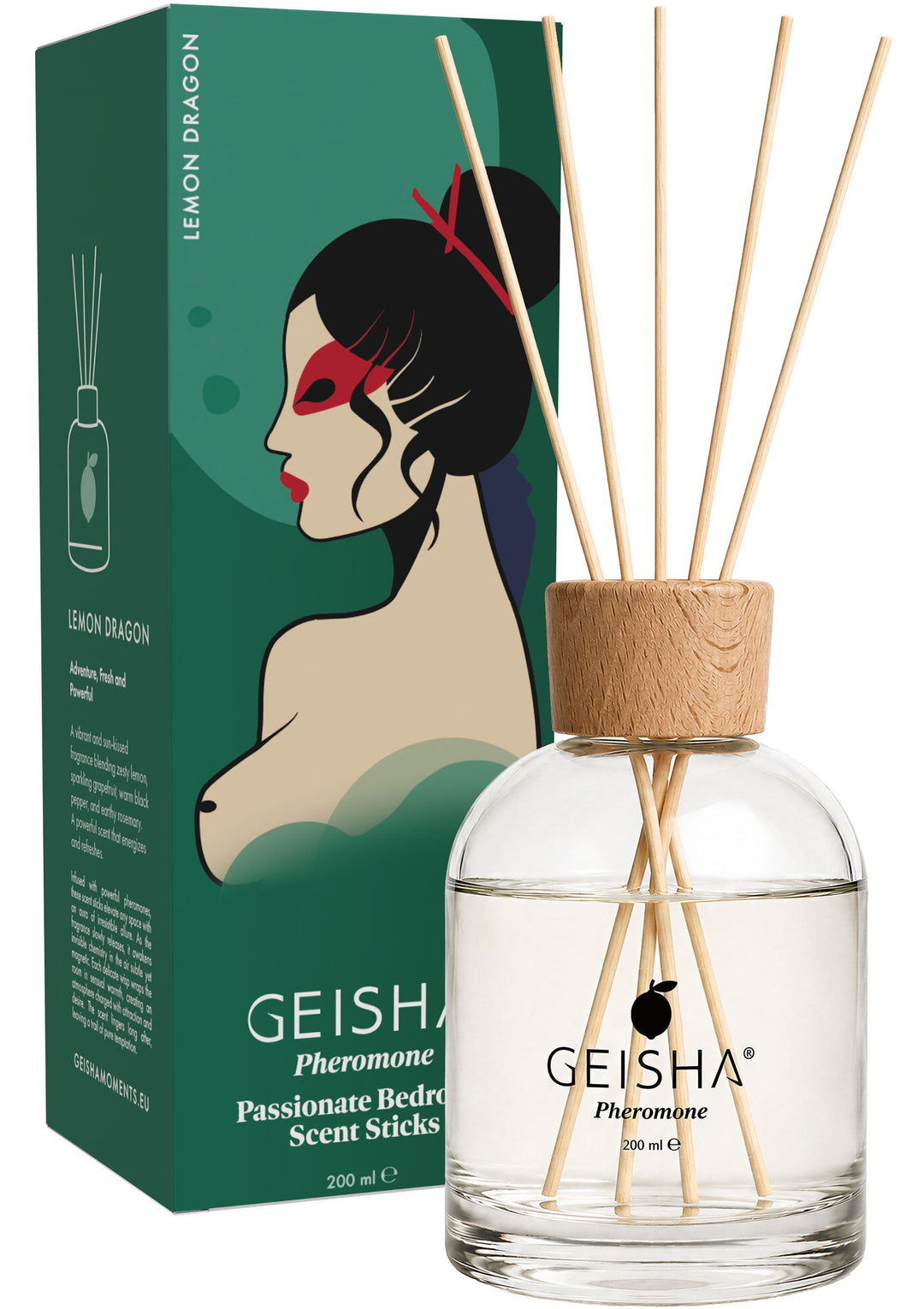 Geisha Pheromone Bedroom Scent Sticks 200 ml – Raumduft
