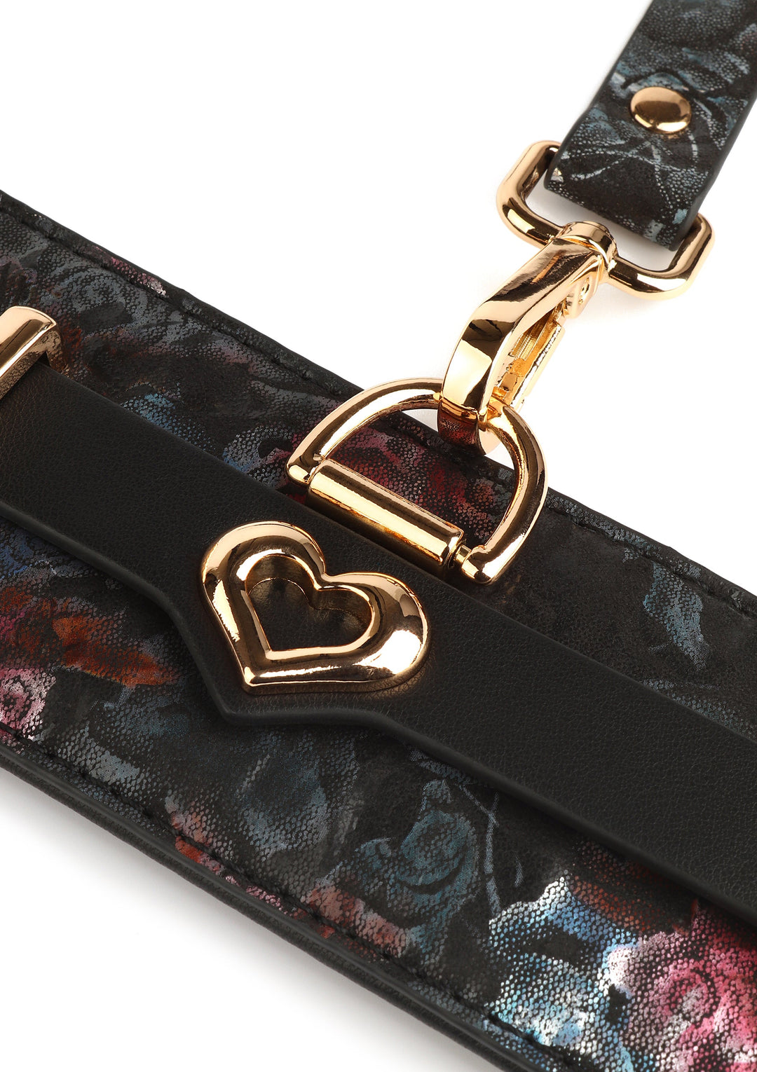 Geisha Floral Jacquard Wrist Cuffs 3