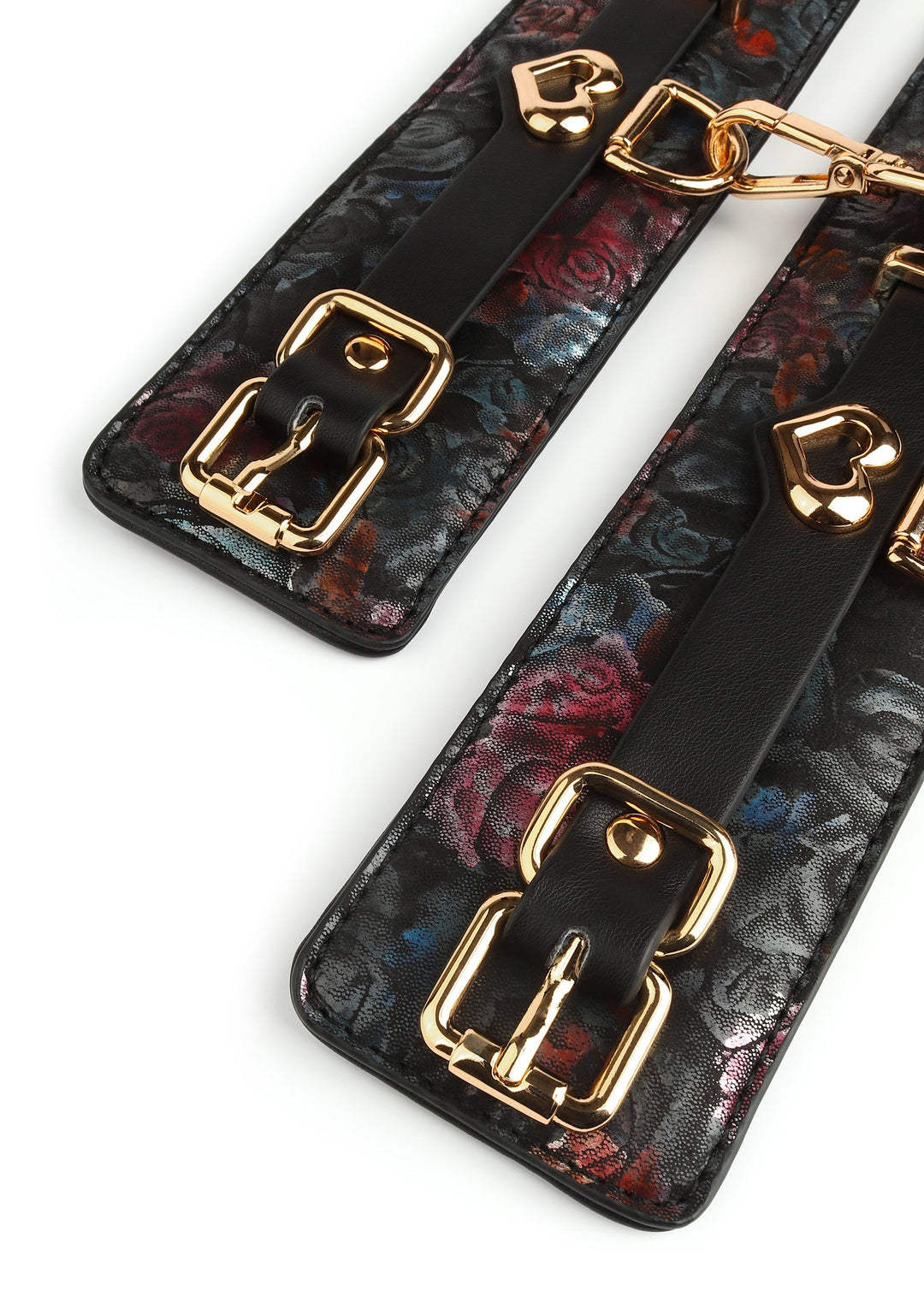 Geisha Floral Jacquard Wrist Cuffs 4