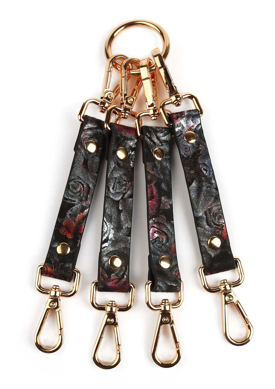 Geisha Floral Jacquard Hogtie – BDSM Hogtie