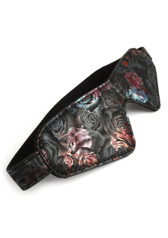 Geisha Floral Jacquard Blindfold – Augenbinde