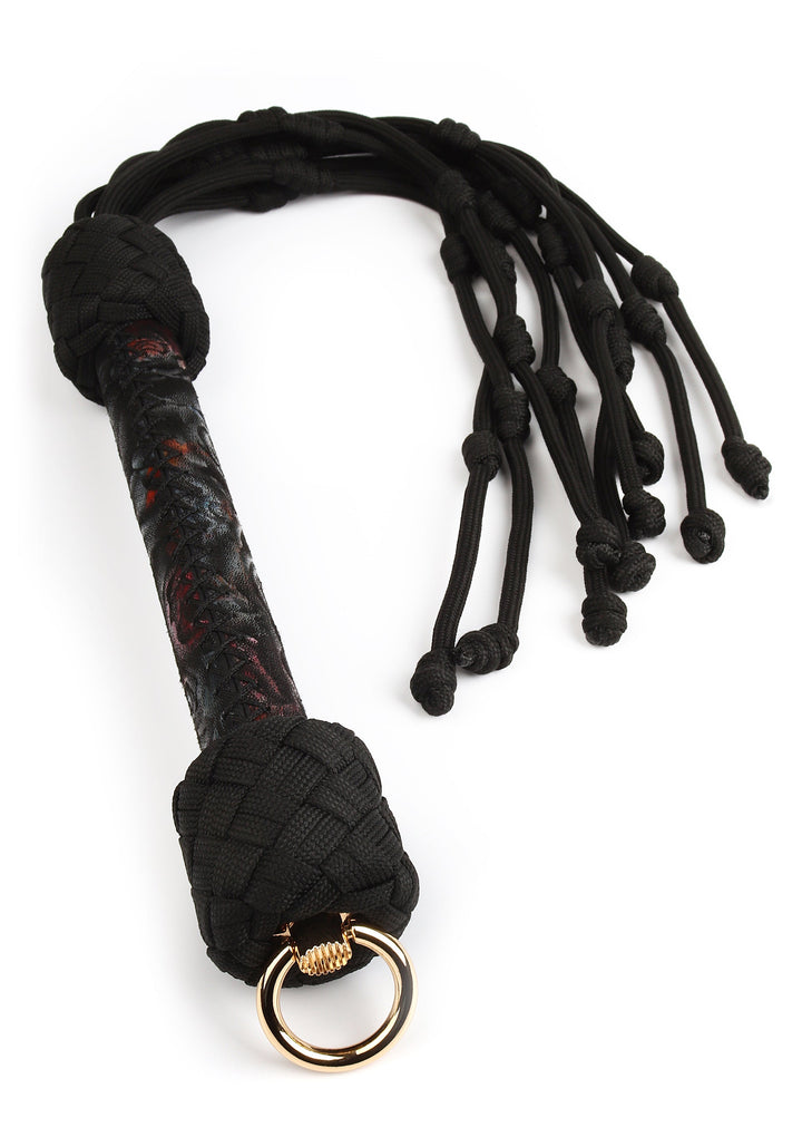 Geisha Floral Jacquard Bloom Bud Flogger 4