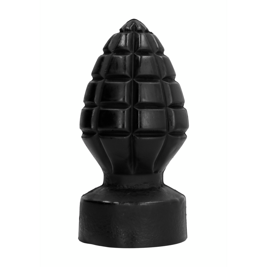 All Black Plug AB33 14 cm – Analplug Handgranaten-Form