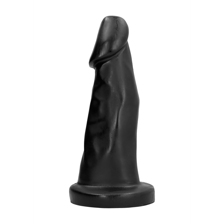 All Black Dildo AB38 39 cm - XXL Riesendildo aus flexiblem PVC für extreme Dehnung