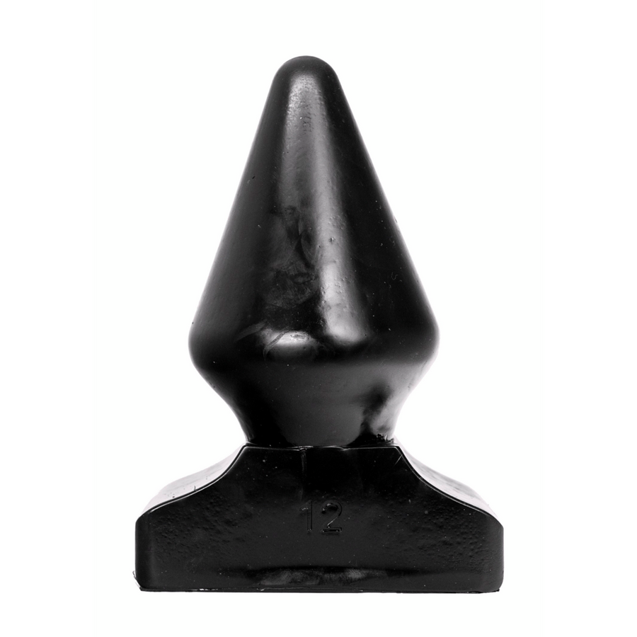 All Black Plug AB83 23 cm – XXL Analplug konisch