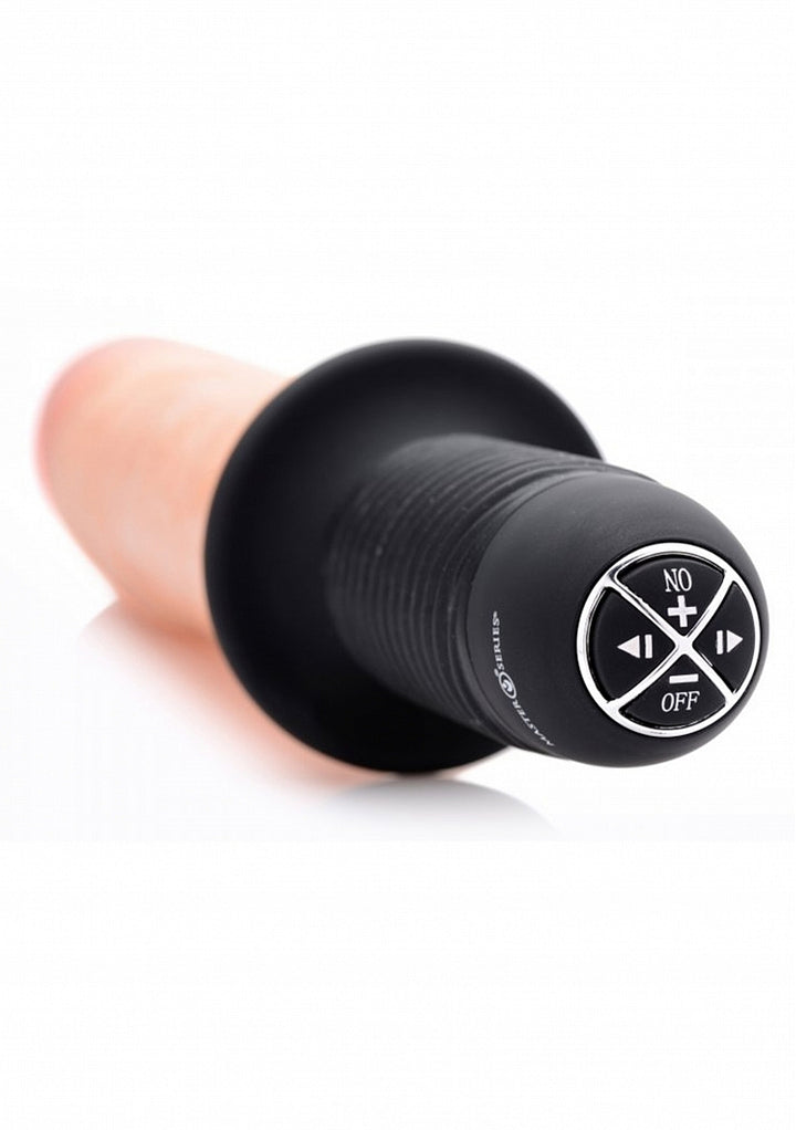 Master Series - Onslaugh stoßender XL Dildo hautfarben