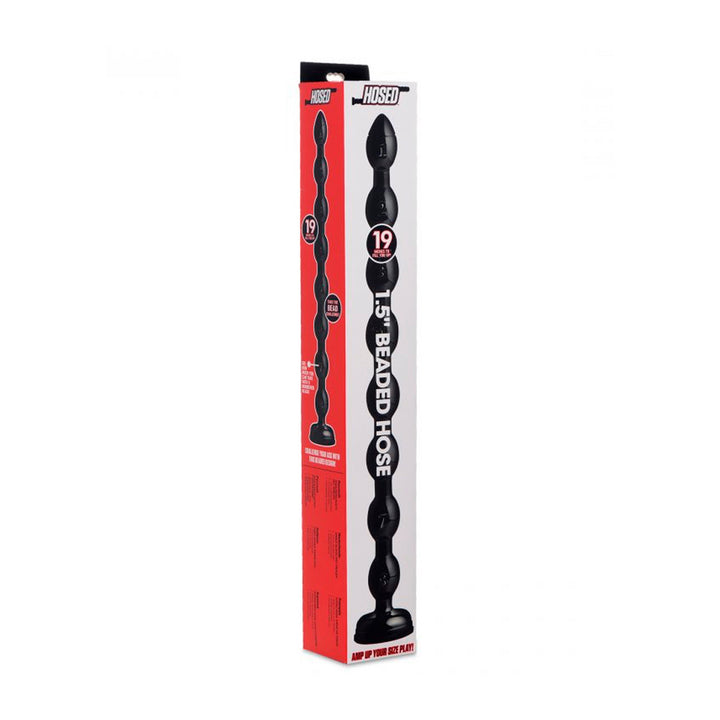 Hosed - Analschlange "Beaded" - schwarz