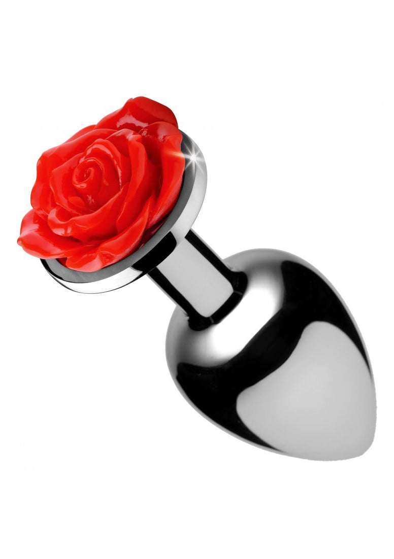 Booty Sparks - Red Rose Analplug mittel rot