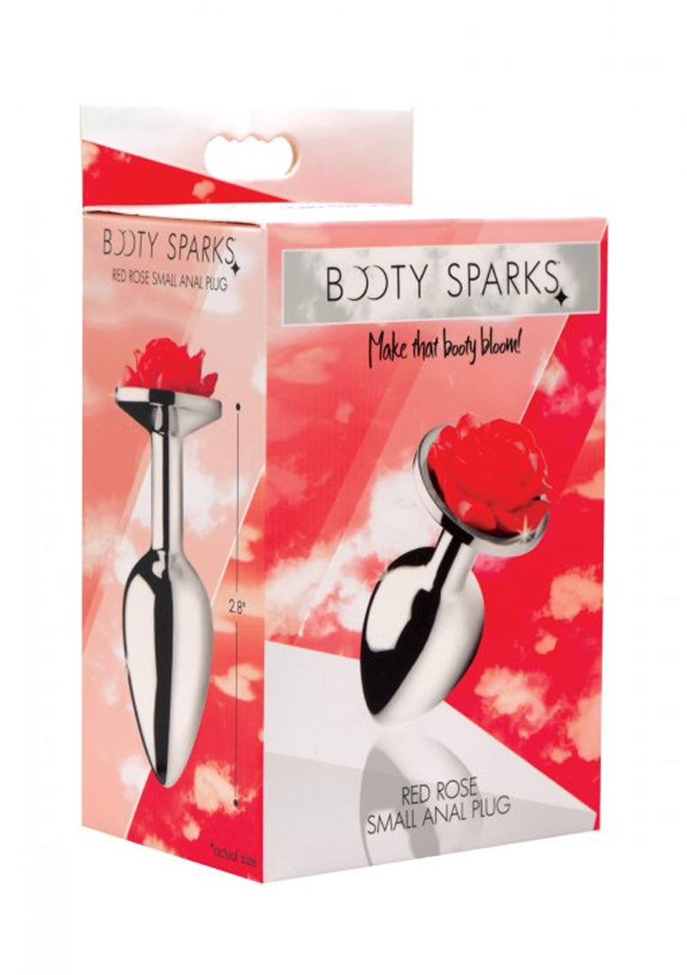 Booty Sparks - Red Rose Analplug klein rot