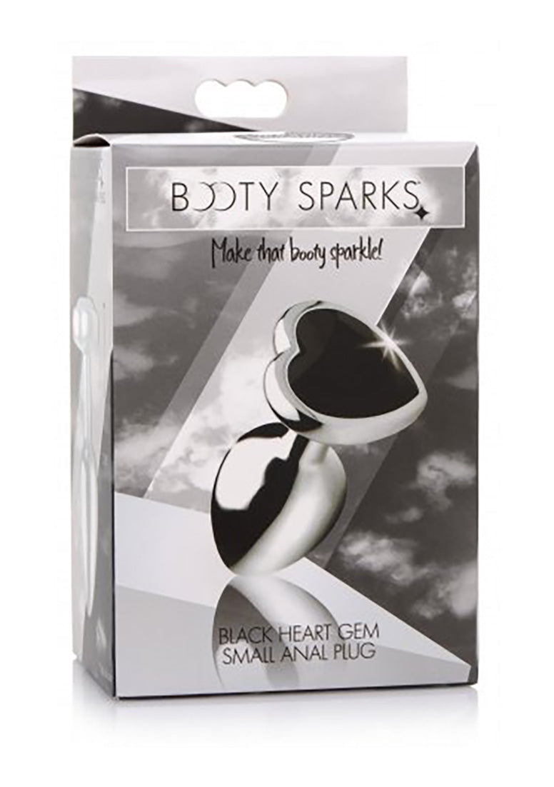 Booty Sparks - Black Heart Gem Anal Plug klein