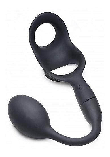 Alpha-Pro - 10X Cock & Ball Ring + Plug