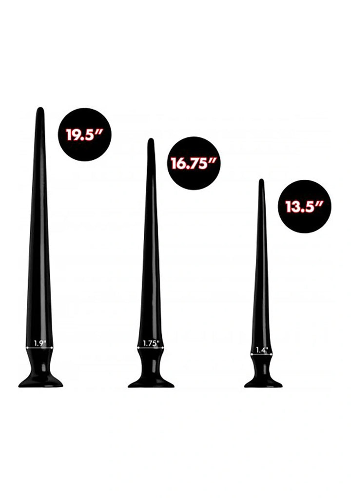 Hosed - Analschlangen-Set - schwarz