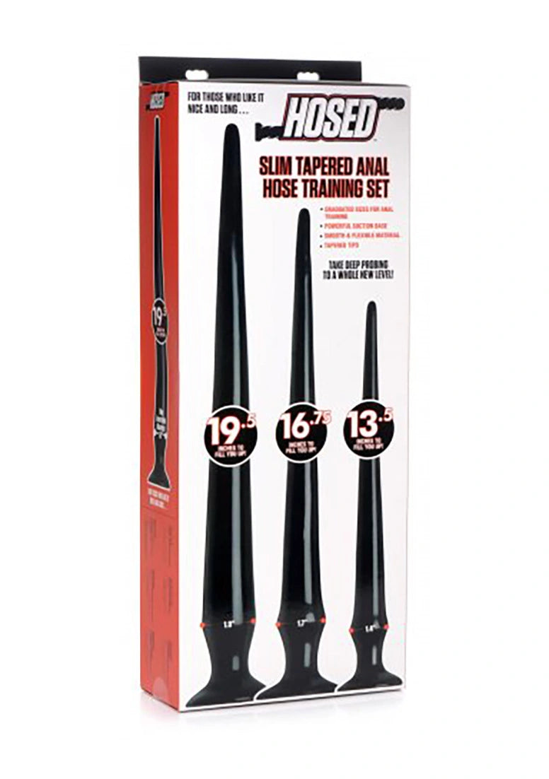 Hosed - Analschlangen-Set - schwarz