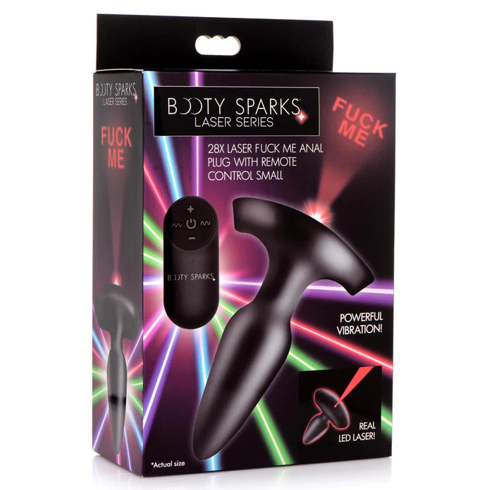 Booty Sparks - Laser "Fuck Me" Analplug klein mit FB