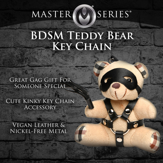 Master Series - BDSM Teddy Schlüsselanhänger