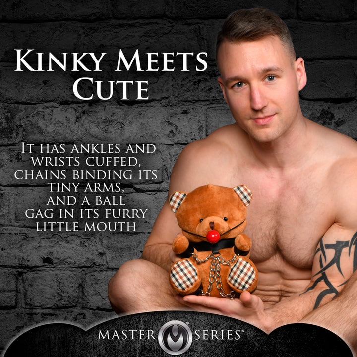 Master Series - Bondage Bär "Gagged"