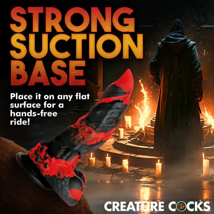 Creature Cocks - Fire Demon Dildo