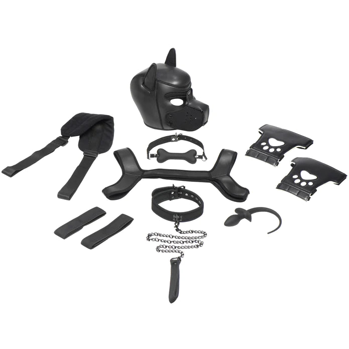 Master Series - Welpen Set aus Neopren schwarz