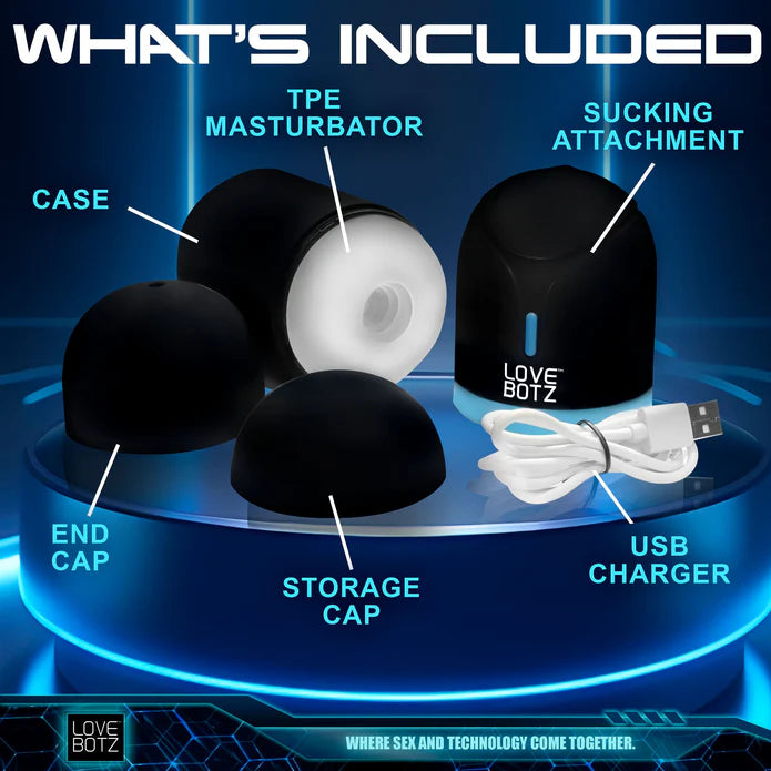 The Milker Mega-Pod Saugmasturbator – Automatischer Masturbator mit 4 Saugmodi