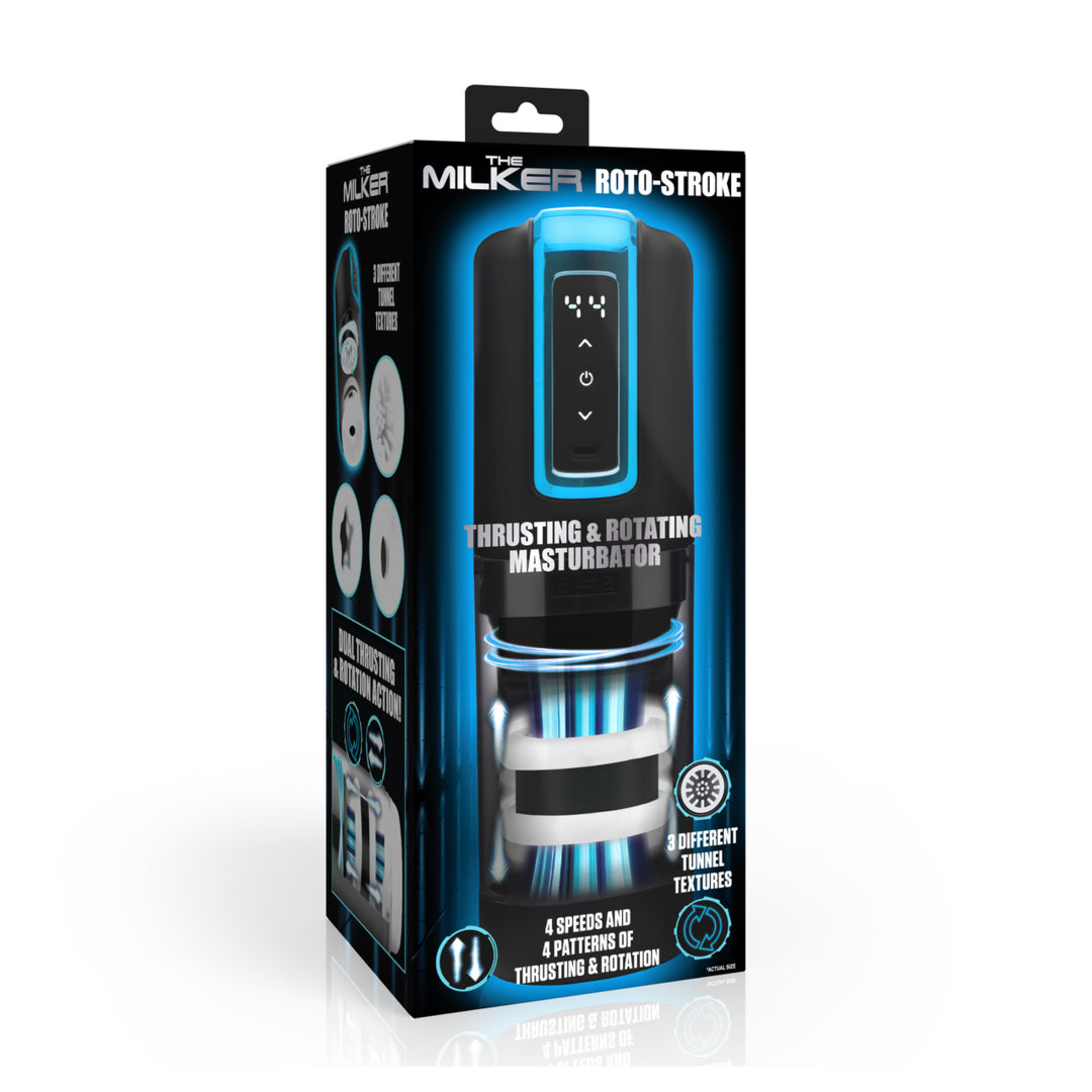 XR Brands - Roto Stroke stoßender und rotierender Masturbator