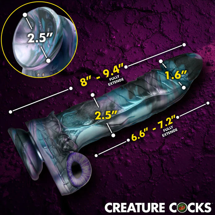 Creature Cocks - Astro-Thrust stoßender & vibrierender Dildo