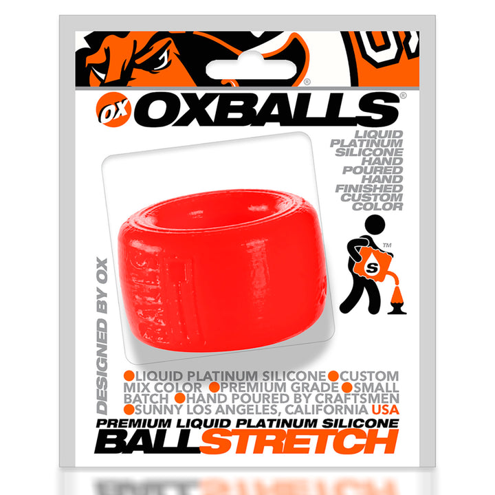 Oxballs - Balls-T kompakter und stapelbarer Ballstretcher rot