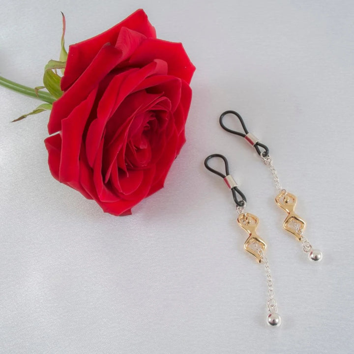 KS - Brustwarzen-Schmuck Ungeduld & Verlangen Silber