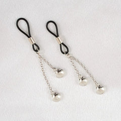 KS - Brustwarzen-Anhänger Duo Muschel Silber