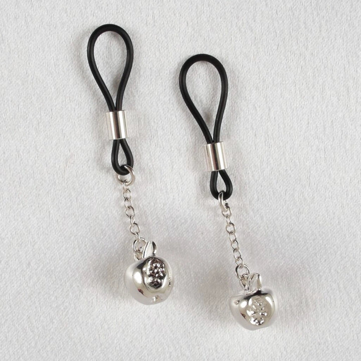 KS - Nippelschmuck Knackige Äpfel Silber