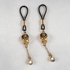 KS - Brustjuwelen Rosen der Liebe Gold – Eleganter Körperschmuck