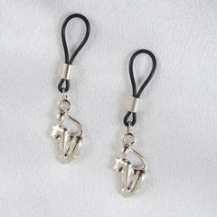 KS - Silber Brustwarzenschmuck – Feline Eleganz