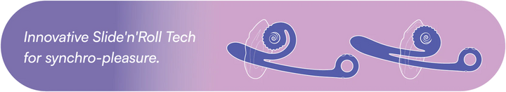 SVibe - Snail Curve Dual-Vibrator pink