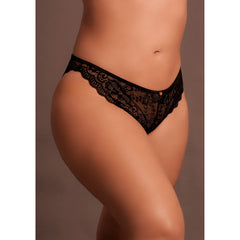 Slip aus Spitze mit goldenen Details Claire von Le Désir Queensize