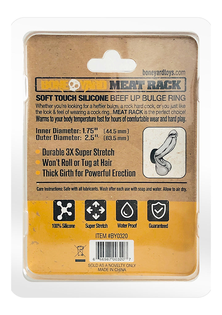 Boneyard - Meat Rack Cock Ring schwarz