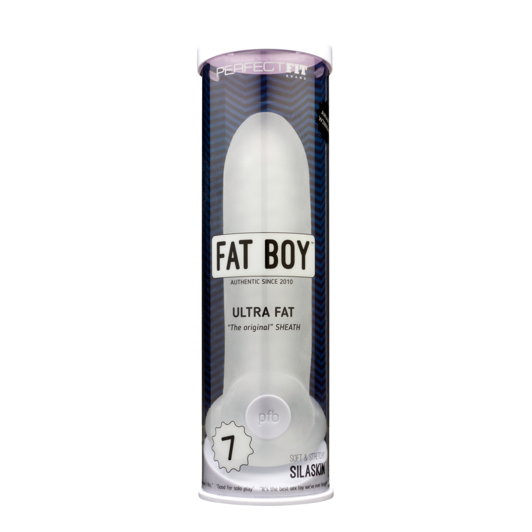 Perfect Fit Brand - Fat Boy Original Ultra Fat 19 cm transparent