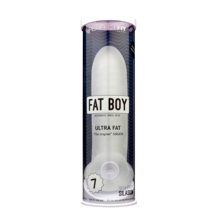 Perfect Fit Brand - Fat Boy Original Ultra Fat 19 cm transparent