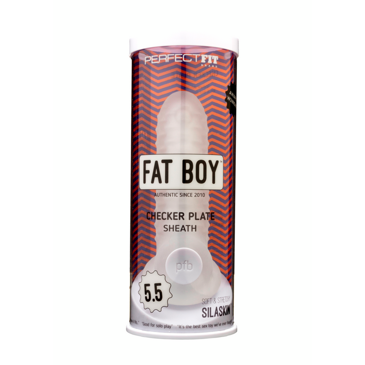 Perfect Fit Brand - Fat Boy Checker Box Sheath 14 cm klar